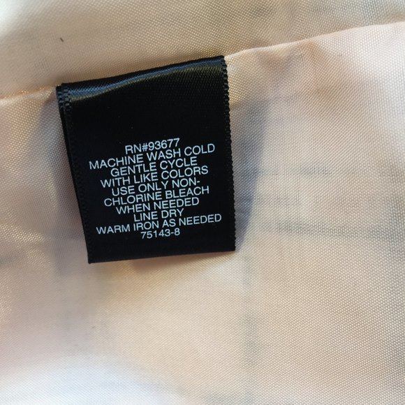 Liz Claiborne Pink and Brown Tweed Blazer Size 4P - Picture 5 of 5